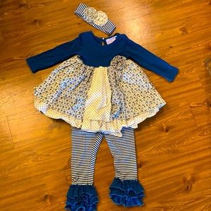 Serendipity toddler girl outfit.